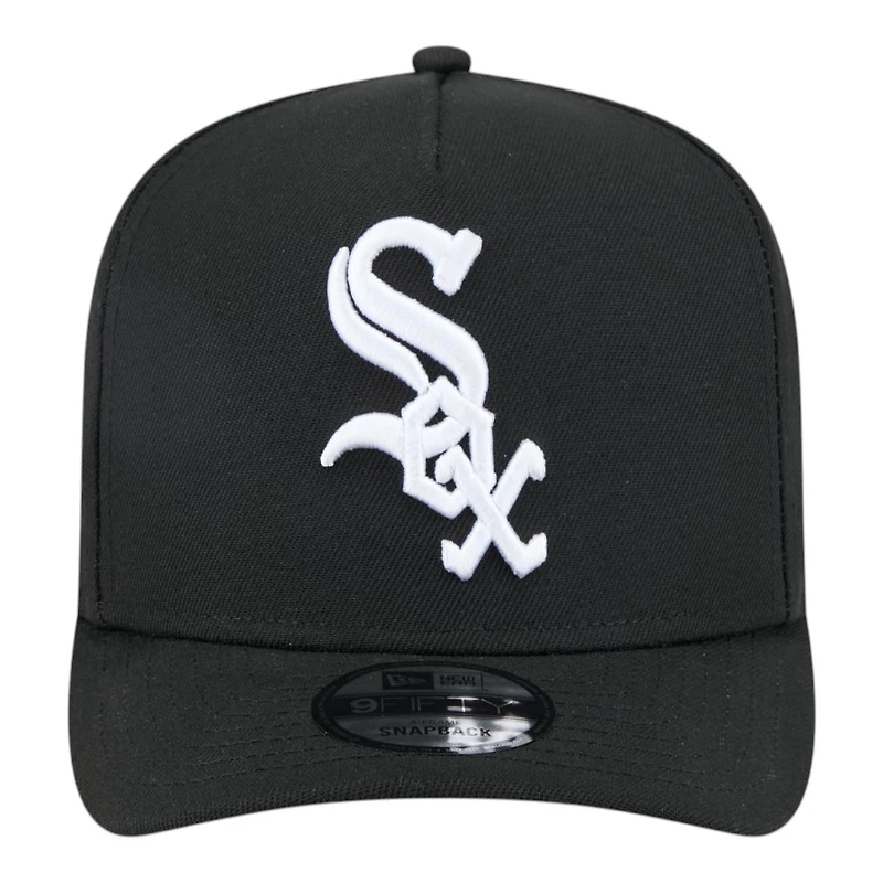 Chicago White Sox Black 2005 World Series Patch New Era 9FIFTY A-Frame Snapback Hat