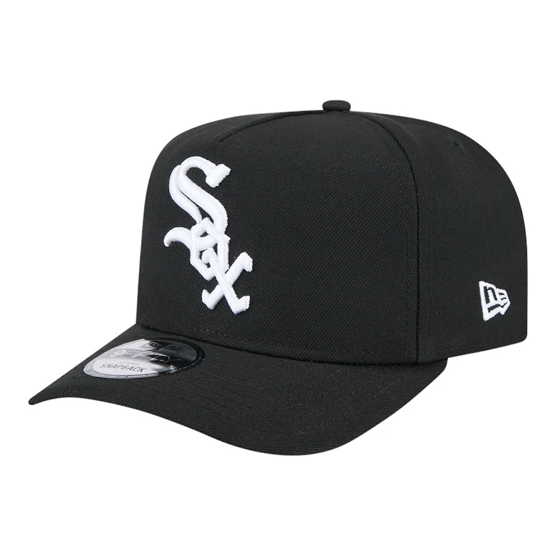 Chicago White Sox Black 2005 World Series Patch New Era 9FIFTY A-Frame Snapback Hat