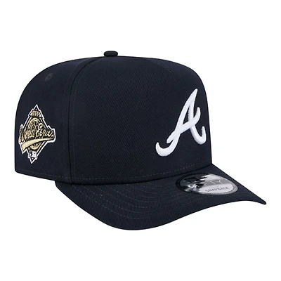 Atlanta Braves Navy 1995 World Series Patch New Era 9FIFTY A-Frame Snapback Hat