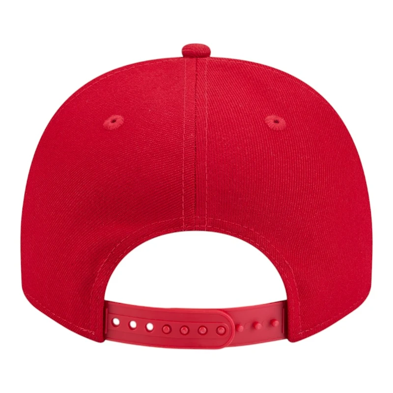 San Francisco 49ers Red Super Bowl XXIV Patch New Era 9FIFTY A-Frame Snapback Hat