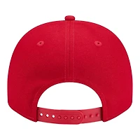 San Francisco 49ers Red Super Bowl XXIV Patch New Era 9FIFTY A-Frame Snapback Hat