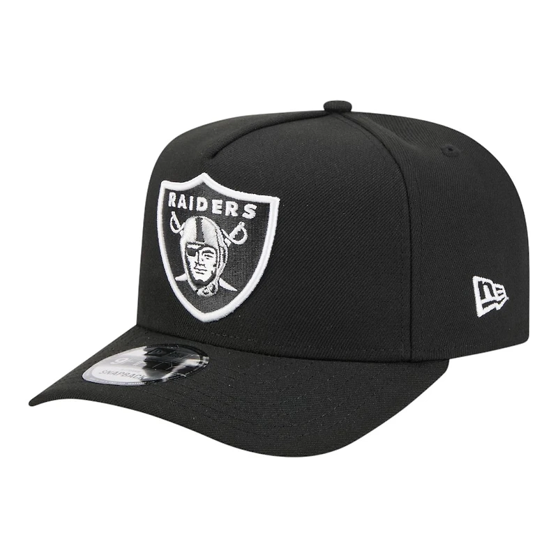 Las Vegas Raiders Black Super Bowl XVII Patch New Era 9FIFTY A-Frame Snapback Hat