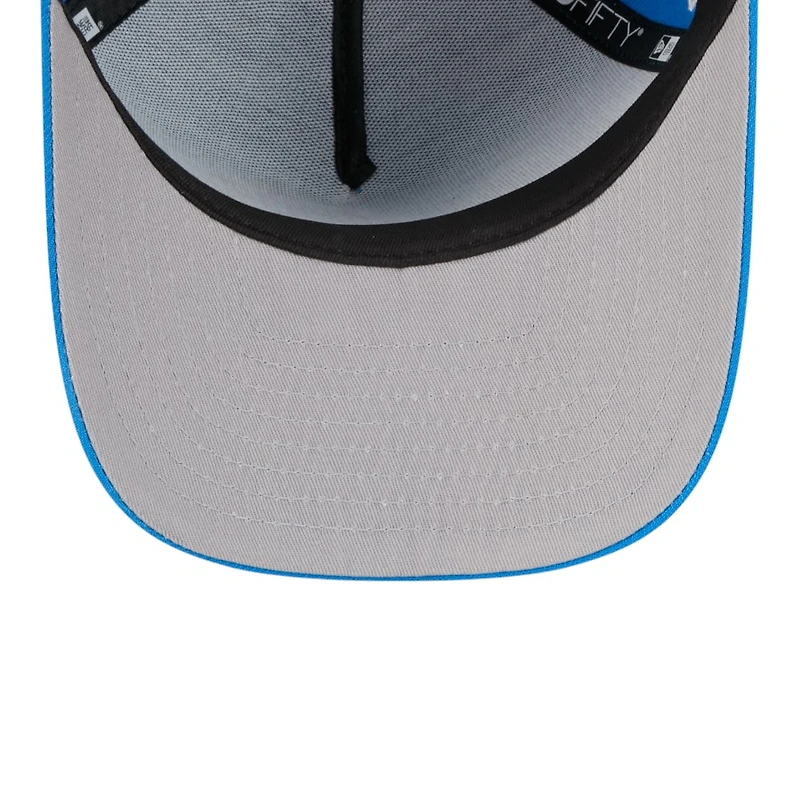 Detroit Lions Blue 75 Seasons Patch New Era 9FIFTY A-Frame Snapback Hat