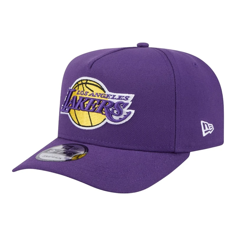 Los Angeles Lakers Purple Western Conference Patch New Era 9FIFTY A-Frame Snapback Hat
