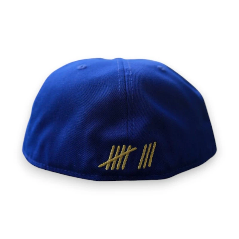 Los Angeles Dodgers Dark Royal Leon the Lab Ohtani 8x Patch Grey UV New Era 59FIFTY Fitted Hat