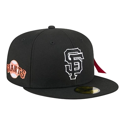 San Francisco Giants Black New Era x Alpha Industries 59FIFTY Fitted Hat