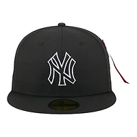 New York Yankees Black Era x Alpha Industries 59FIFTY Fitted Hat