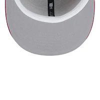 Ohio State Buckeyes Camel Brown and Red Basic New Era 59FIFTY Fitted Hat