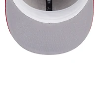 Nebraska Cornhuskers Camel Brown and Red Basic New Era 59FIFTY Fitted Hat