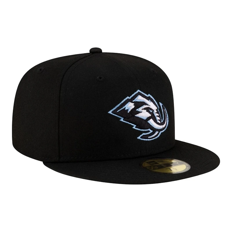 Utah Mammoth Black Primary Logo Basic New Era 59FIFTY Fitted Hat