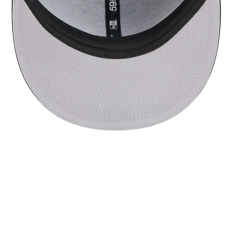 Utah Mammoth Black Primary Logo Basic New Era 59FIFTY Fitted Hat