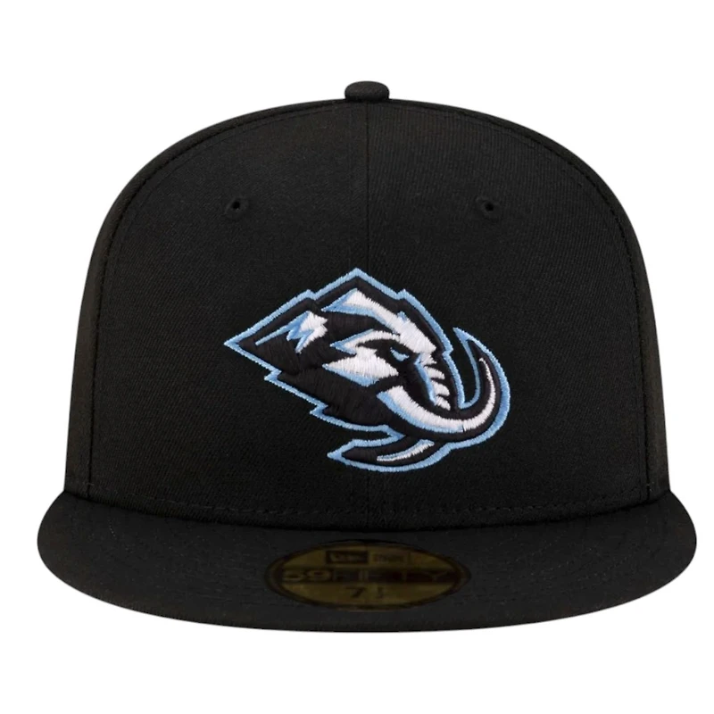 Utah Mammoth Black Primary Logo Basic New Era 59FIFTY Fitted Hat