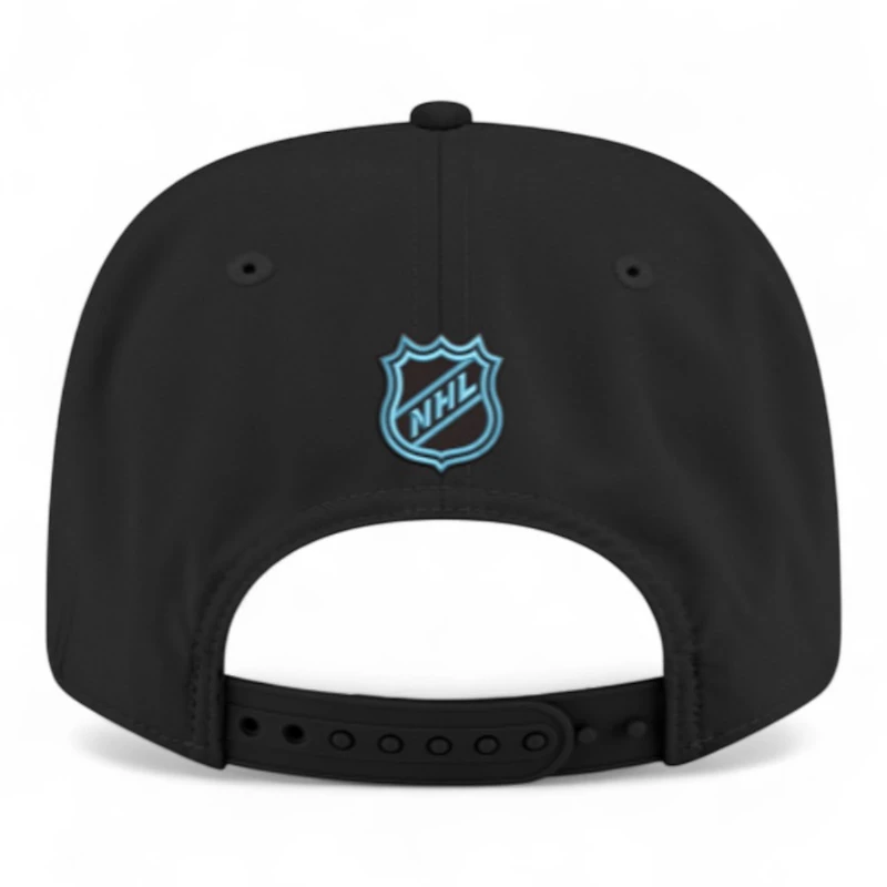 Utah Mammoth Black Primary Mammoth Logo Basic New Era 9SEVENTY Stretch Snap hat