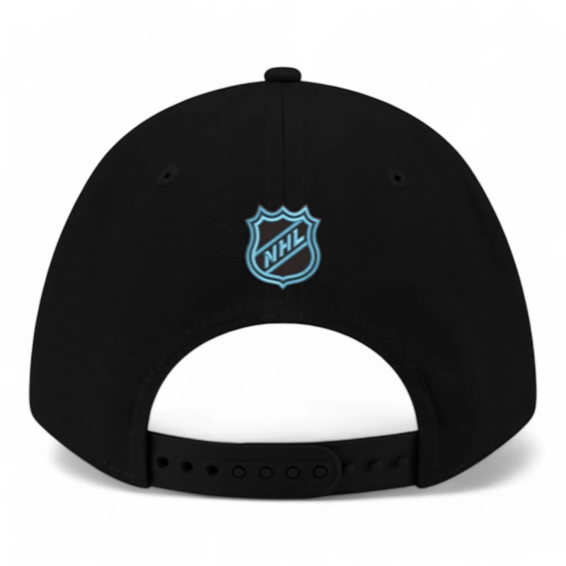 Utah Mammoth Black Primary Mammoth Logo Basic New Era 9FORTY M-Crown Snapback Hat