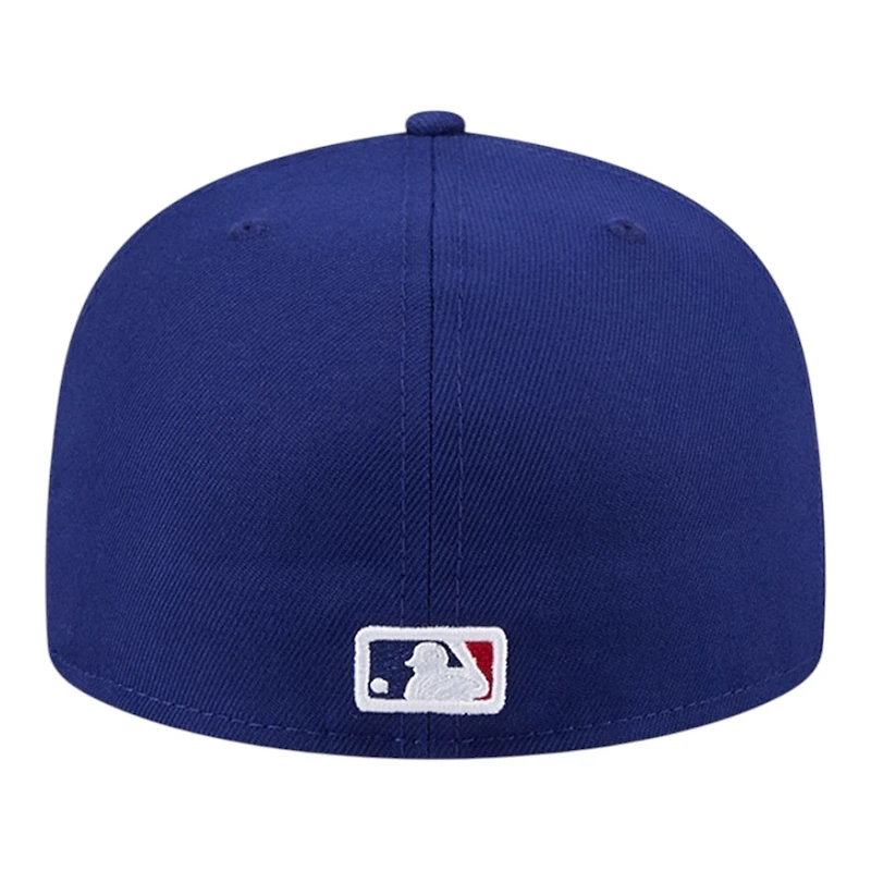 Los Angeles Dodgers Royal Blue Wavy Pennant Patch New Era 59FIFTY Fitted Hat