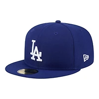 Los Angeles Dodgers Royal Blue Wavy Pennant Patch New Era 59FIFTY Fitted Hat