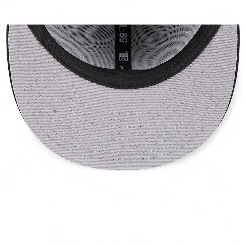 San Francisco Giants Black Wavy Pennant Patch New Era 59FIFTY Fitted Hat