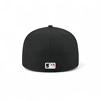San Francisco Giants Black Wavy Pennant Patch New Era 59FIFTY Fitted Hat