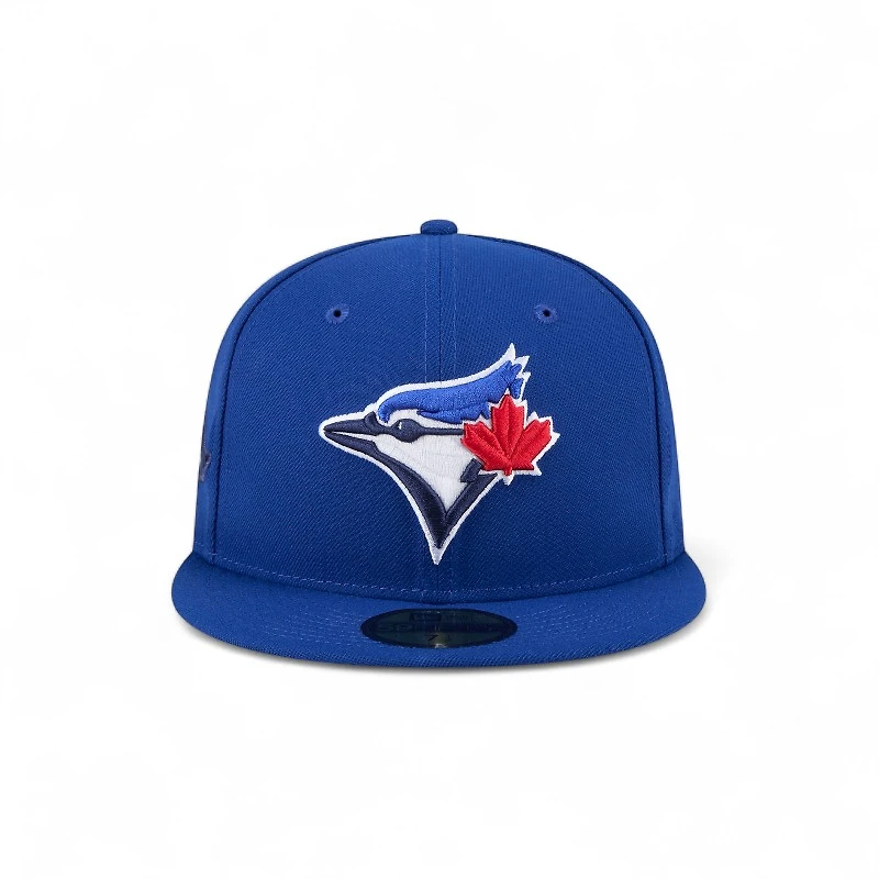 Toronto Blue Jays Royal Wavy Pennant Patch New Era 59FIFTY Fitted Hat