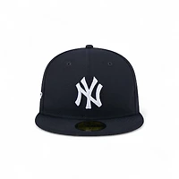 New York Yankees Navy Wavy Pennant Patch Era 59FIFTY Fitted Hat
