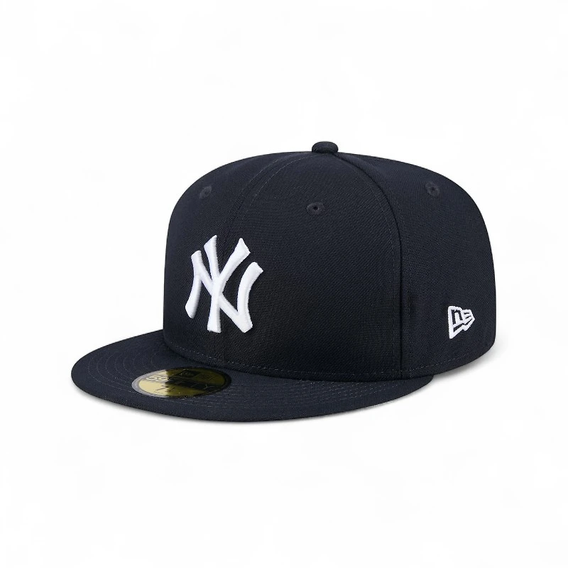 New York Yankees Navy Wavy Pennant Patch Era 59FIFTY Fitted Hat