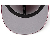 San Francisco 49ers Red Wavy Pennant Patch New Era 59FIFTY Fitted Hat