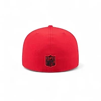 Kansas City Chiefs Red Wavy Pennant Patch New Era 59FIFTY Fitted Hat