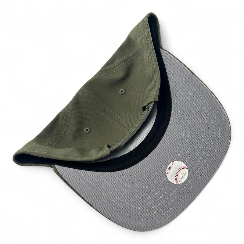 Los Angeles Dodgers White on Olive with Gray UV 9FIFTY A-Frame Snapback Hat
