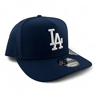 Los Angeles Dodgers White on Navy with Gray UV 9FIFTY A-Frame Snapback Hat