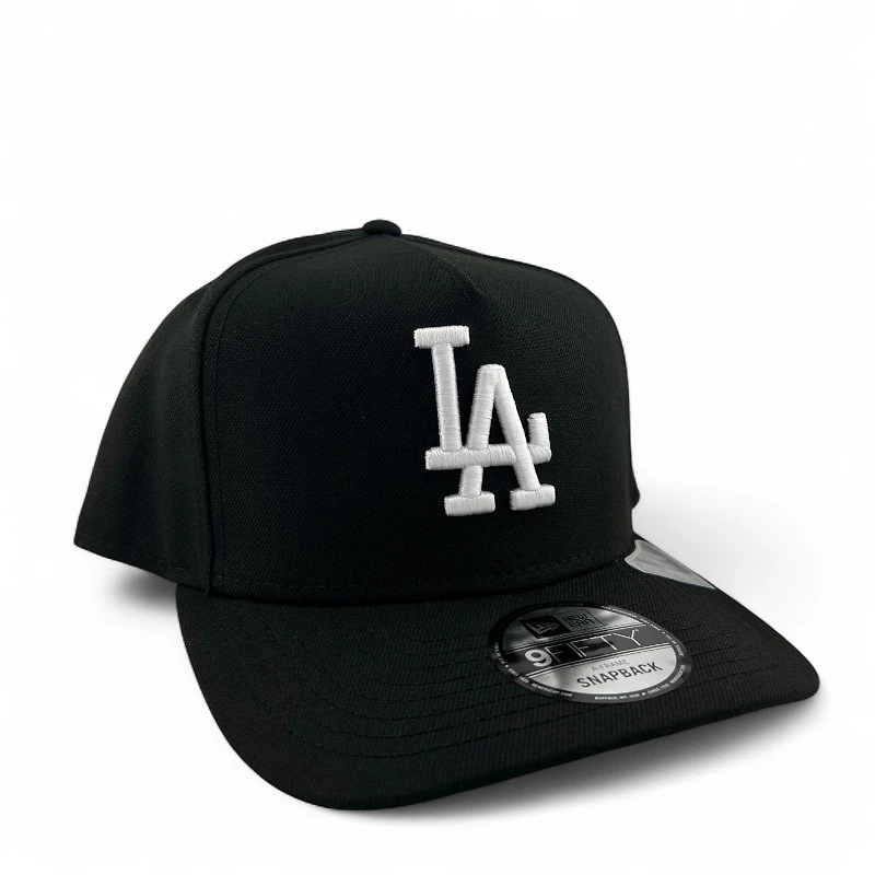 Los Angeles Dodgers White on with Gray UV 9FIFTY A-Frame Snapback Hat
