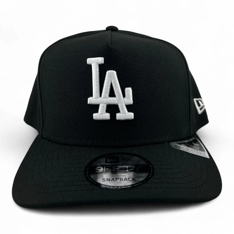 Los Angeles Dodgers White on with Gray UV 9FIFTY A-Frame Snapback Hat