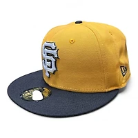 San Francisco Giants Yellow and Black 2006 ASG Patch Glow the Dark Green UV New Era 59FIFTY Fitted Hat