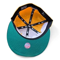 San Francisco Giants Yellow and Black 2006 ASG Patch Glow the Dark Green UV New Era 59FIFTY Fitted Hat