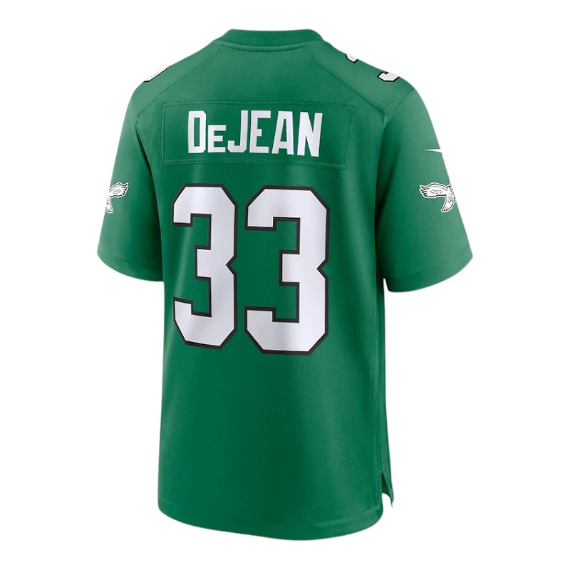 Philadelphia Eagles Cooper DeJean Kelly Green Alternate Throwback Nike Game Jersey