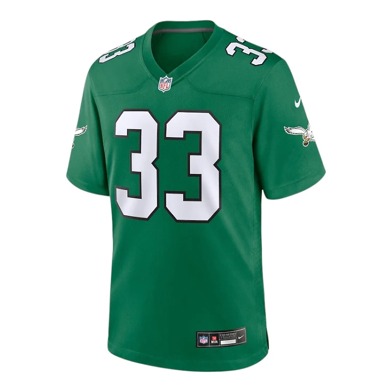 Philadelphia Eagles Cooper DeJean Kelly Green Alternate Throwback Nike Game Jersey