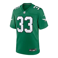 Philadelphia Eagles Cooper DeJean Kelly Green Alternate Throwback Nike Game Jersey