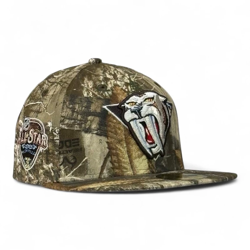 Nashville Predators Realtree 2016 ASG Patch Gray UV New Era 59FIFTY Fitted Hat