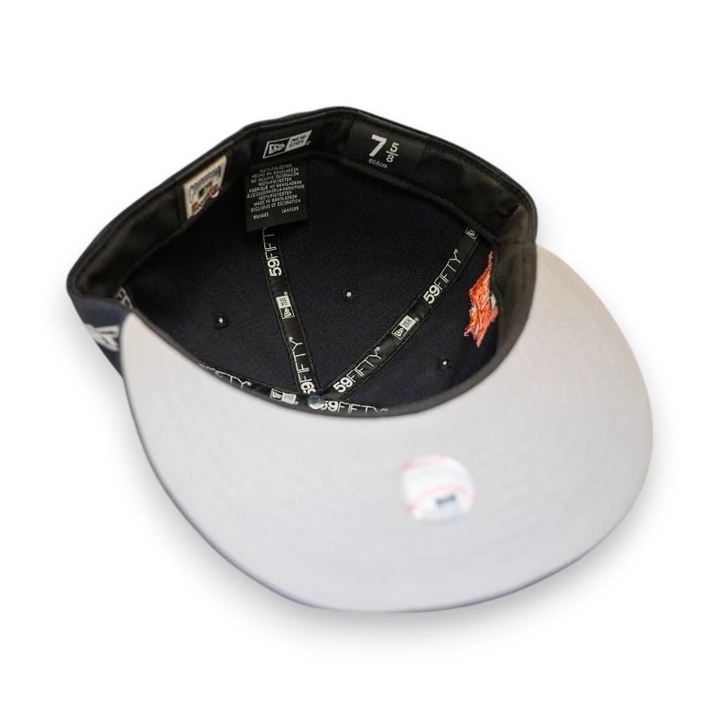 Houston Astros Navy Leon the Lab City 1986 Patch Grey UV New Era 59FIFTY Fitted Hat