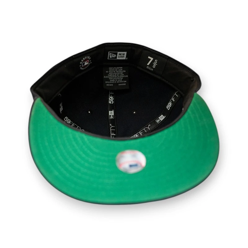 Houston Astros Navy Leon the Lab City Connect Wings Patch Green UV New Era 59FIFTY Fitted Hat