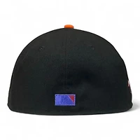 Houston Astros Black and Graphite 45th Anniversary Patch Green UV New Era 59FIFTY Fitted Hat