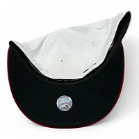 Atlanta Braves White and Red 1995 WS Patch Black UV New Era 59FIFTY Fitted Hat