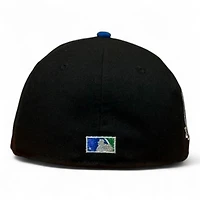 Atlanta Braves Black and Green 40th Anniversary Patch UV New Era 59FIFTY Fitted Hat