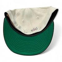 Atlanta Falcons Stone and Black 75 Years Patch Green UV NFL New Era 59FIFTY Fitted Hat