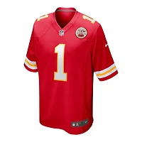 Kansas City Chiefs Xavier Worthy Nike Red Game Player Jersey