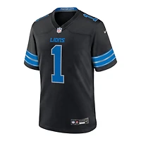 Detroit Lions Jameson Williams Black 2nd Alternate Nike Game Jersey