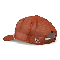 Texas Longhorns Burnt Orange and White Rope Trucker Game Headwear Snapback Hat