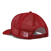 Arkansas Razorbacks Red and White Rope Trucker Game Headwear Snapback Hat