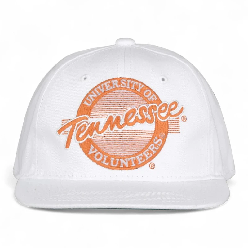 Tennessee Volunteers White Throwback Game Headwear Snapback Hat