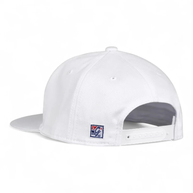 LSU Tigers White Throwback Game Headwear Snapback Hat