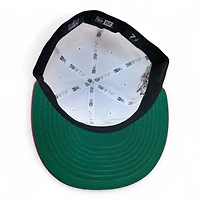 San Francisco 49ers Optic White and Red 1997 Kickoff Patch Green UV NorCal New Era 59FIFTY Fitted Hat